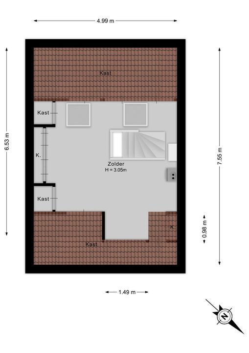 Agrippinastraat 49, Voorburg floorplan-2