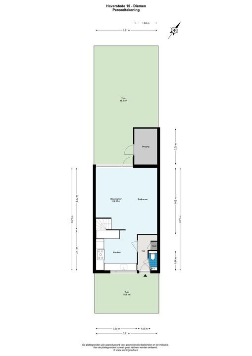 Haverstede 15, Diemen floorplan-3
