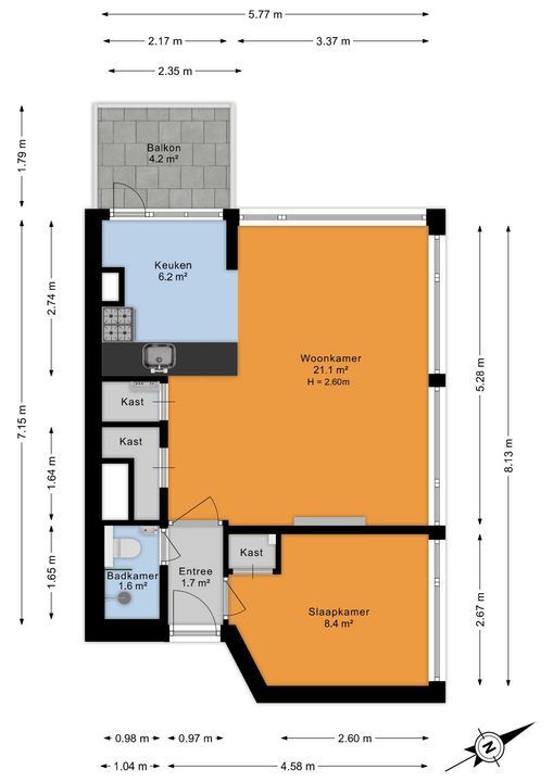 Gerstkamp 272, Den Haag floorplan-0