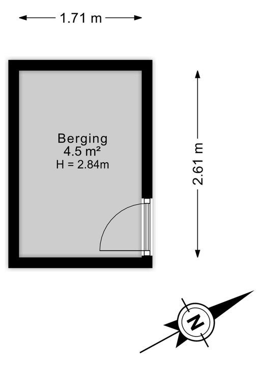 Gerstkamp 272, Den Haag floorplan-1