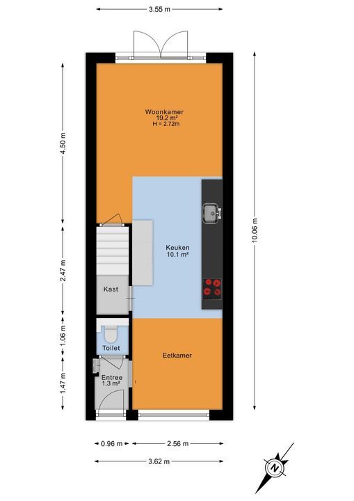 Prins Hendrikstraat 88, Voorburg floorplan-0