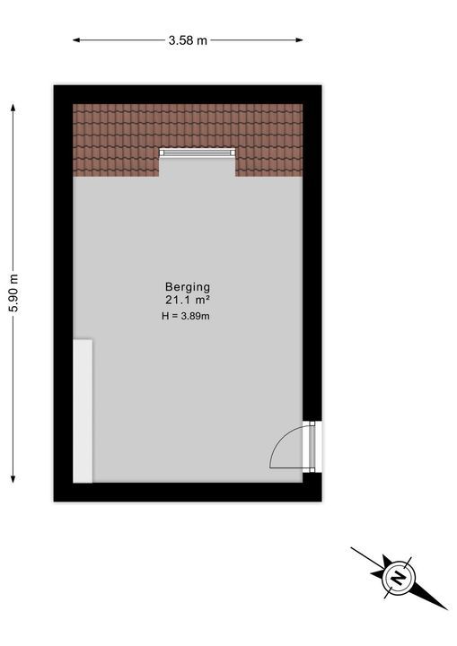Laan van Nieuw-Oost-Indië 90 B, Den Haag floorplan-1