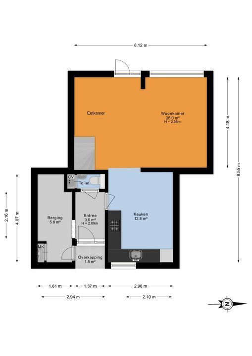 Wilgendreef 43, Voorburg floorplan-0