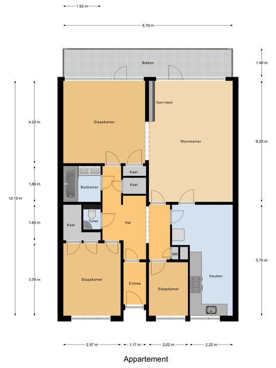 Granaathorst 103, Den Haag floorplan-0