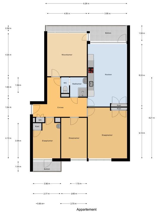 Laan van Nieuw-Oost-Indië 53, Den Haag floorplan-0