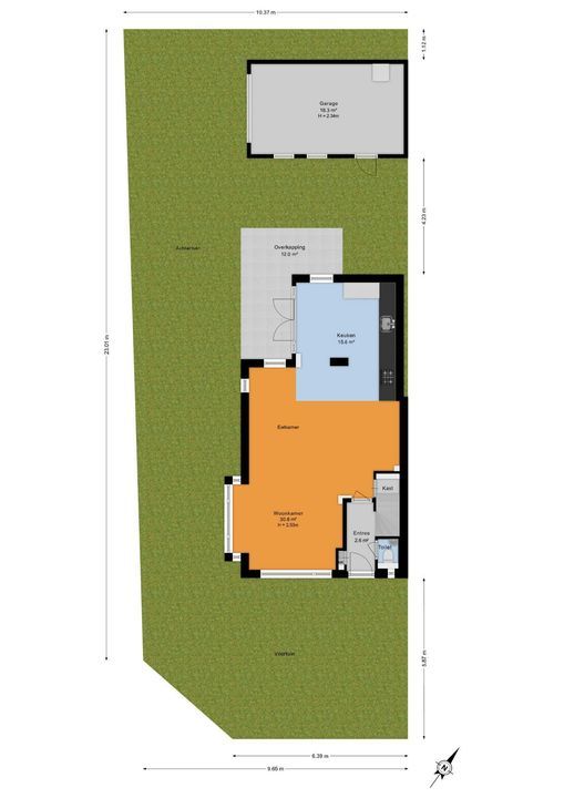 Koningin Emmalaan 14, Leidschendam floorplan-4
