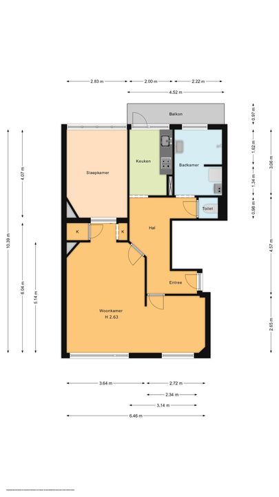 Hendrik Zwaardecroonstraat 130, Den Haag floorplan-0