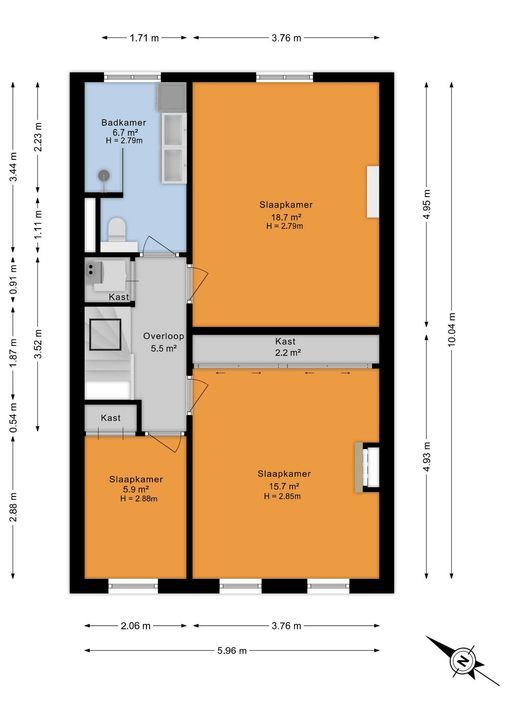 Leeuwendaallaan 87, Rijswijk floorplan-2