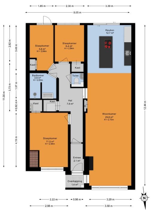 Juliana van Stolberglaan 392, Den Haag floorplan-0