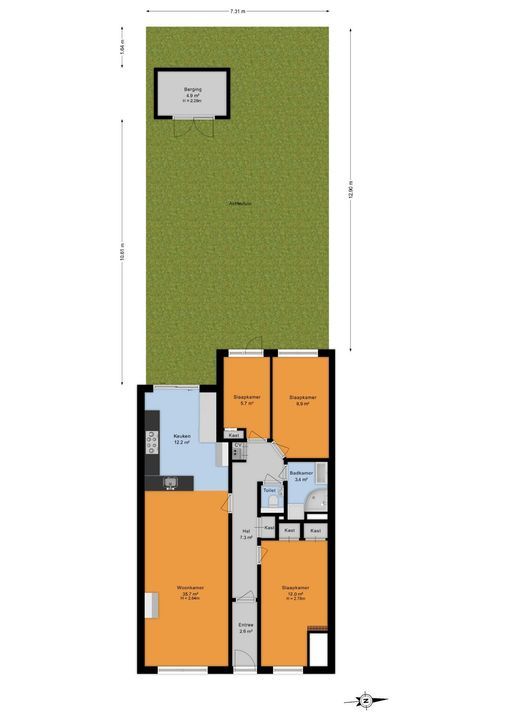 Van Lansbergestraat 18, Den Haag floorplan-4