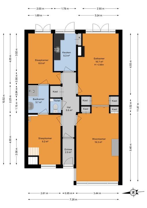Stuyvesantstraat 345, Den Haag floorplan-0