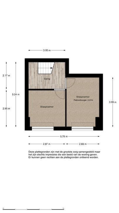 Mient 160, Den Haag floorplan-1