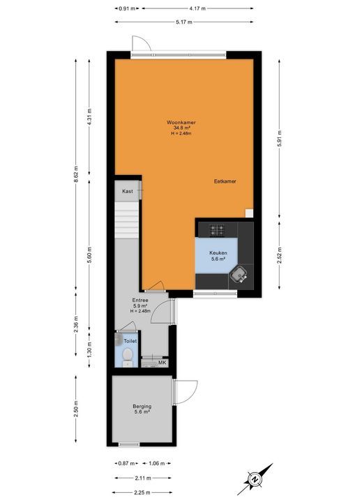 Pelikaanhof 58, Leidschendam floorplan-0