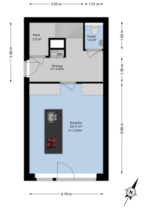 Prinses Beatrixlaan 577, Voorburg floorplan-0