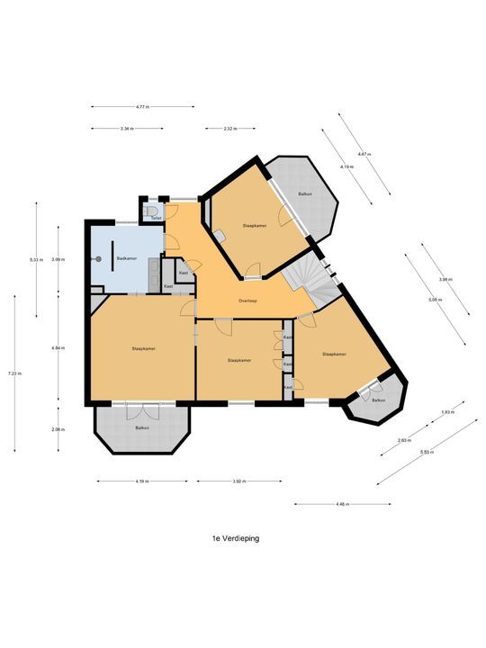 Geestbrugweg 16, Rijswijk floorplan-0