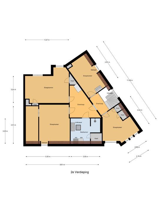 Geestbrugweg 16, Rijswijk floorplan-1