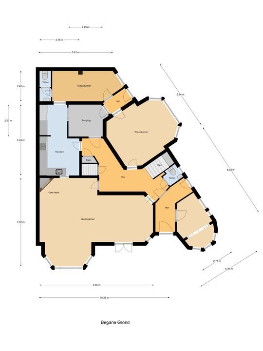 Geestbrugweg 16, Rijswijk floorplan-2