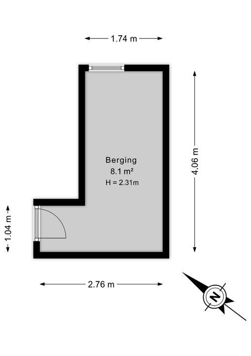 Queridostraat 65, Voorburg floorplan-1