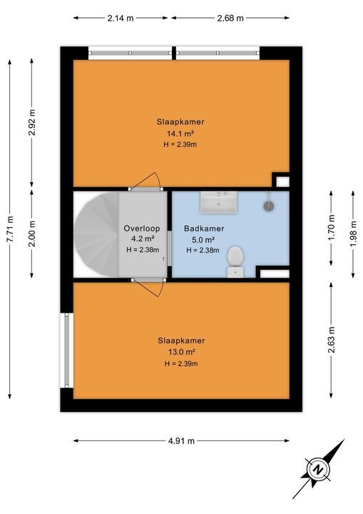 Hendrik van Boeijenlaan 44, Voorburg floorplan-4
