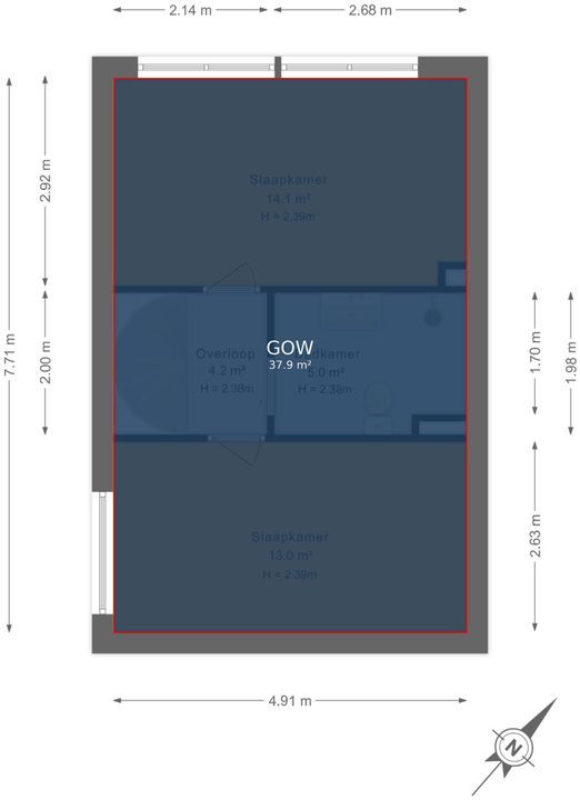 Hendrik van Boeijenlaan 44, Voorburg floorplan-5