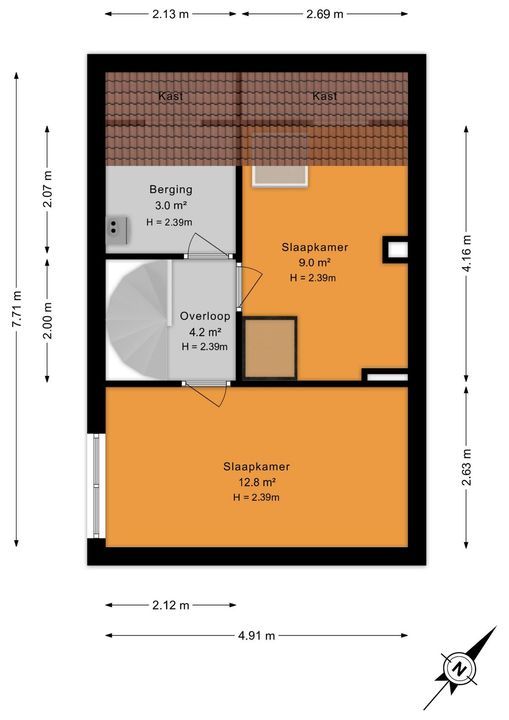 Hendrik van Boeijenlaan 44, Voorburg floorplan-7