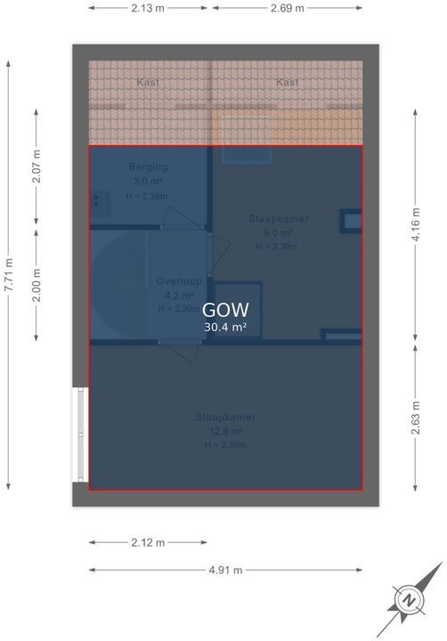 Hendrik van Boeijenlaan 44, Voorburg floorplan-8