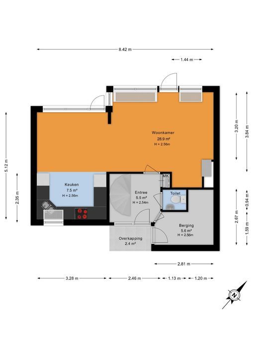 Hendrik van Boeijenlaan 44, Voorburg floorplan-0