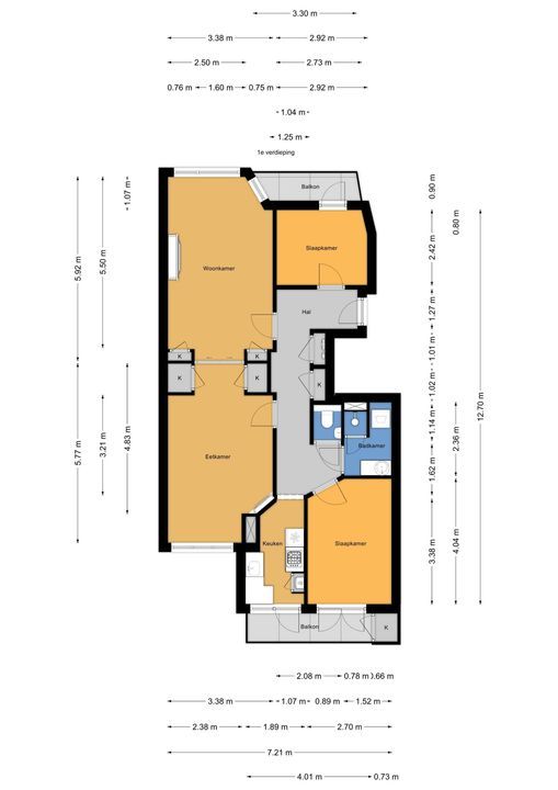De Moucheronstraat 106, Den Haag floorplan-0