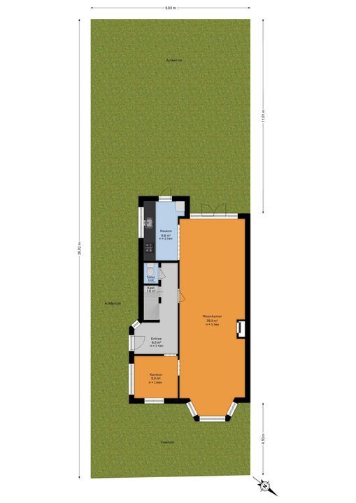 Rembrandtlaan 99, Voorburg floorplan-3
