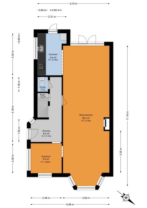 Rembrandtlaan 99, Voorburg floorplan-6