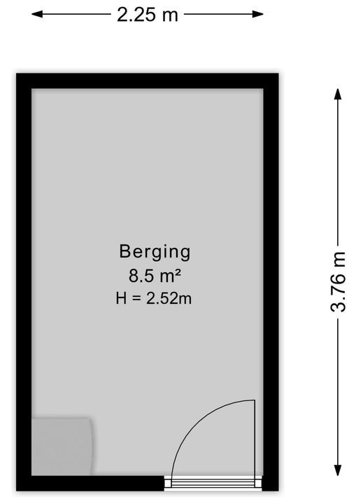 Watervogelstraat 338, Den Haag floorplan-1