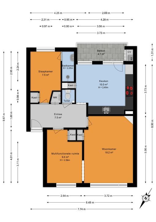 Tulpstraat 36, Rijswijk floorplan-0