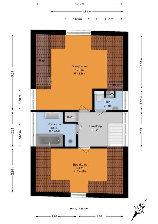 Prins Hendrikstraat 108, Den Haag floorplan-3