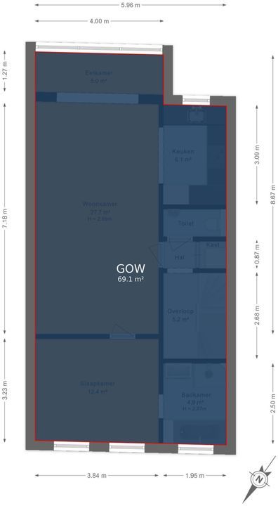 Prins Hendrikstraat 108, Den Haag floorplan-5