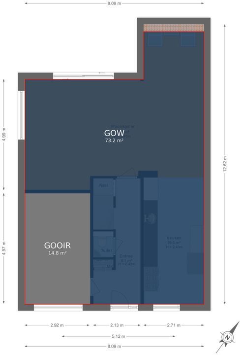 Langeland 12, Den Haag floorplan-4