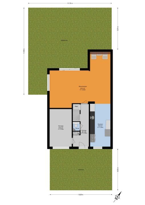 Langeland 12, Den Haag floorplan-0