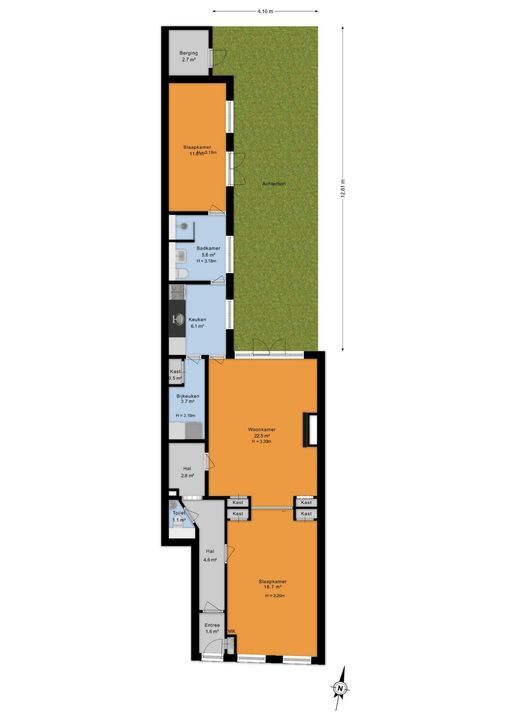 Kerkstraat 48 A, Den Haag floorplan-2