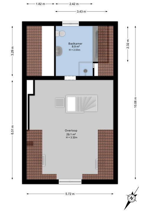 Kerkstraat 48, Den Haag floorplan-2