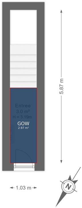 Kerkstraat 48, Den Haag floorplan-1