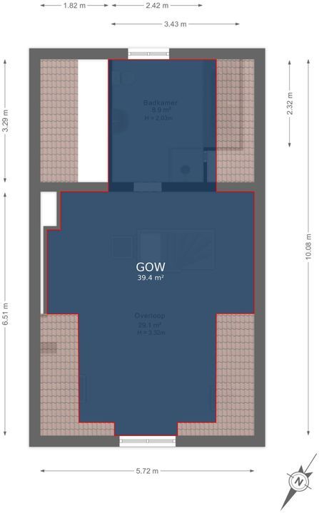 Kerkstraat 48, Den Haag floorplan-3