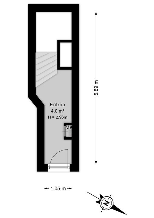 Rijswijkseweg 387, Den Haag floorplan-1