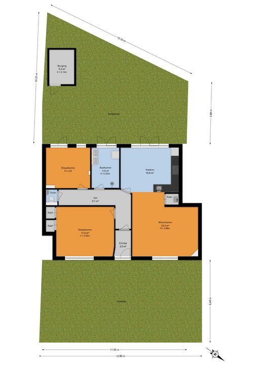 Laan van Nieuw Oosteinde 504, Voorburg floorplan-0