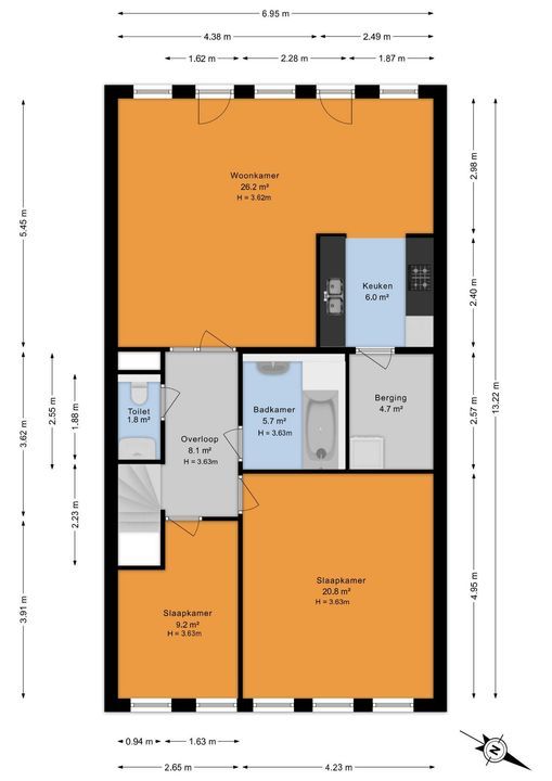 Sulky 2, Nootdorp floorplan-4
