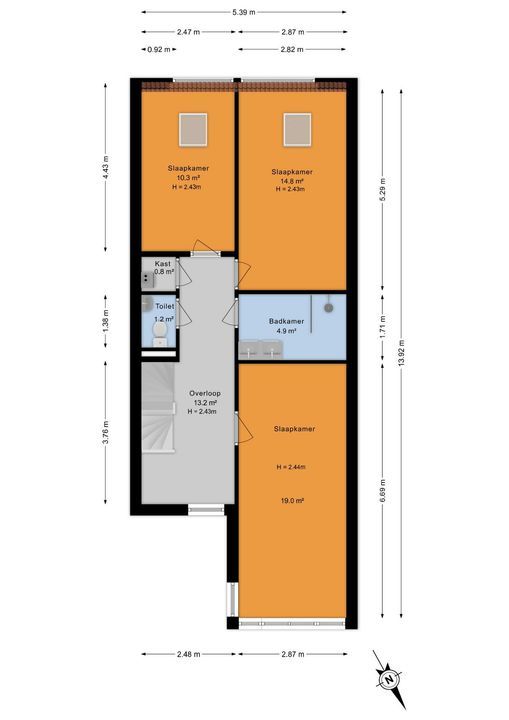 Forelvijver 4, Den Haag floorplan-2