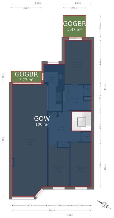Valkenboskade 177, Den Haag floorplan-3
