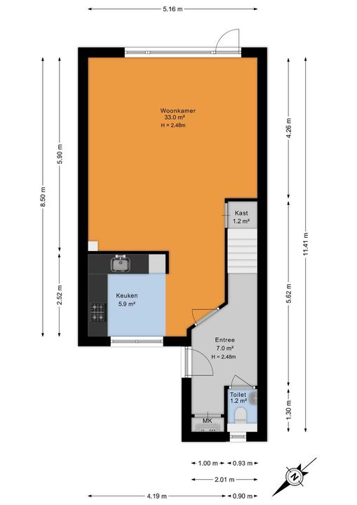 Pelikaanhof 85, Leidschendam floorplan-0