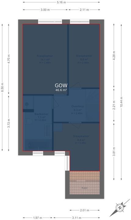 Pelikaanhof 85, Leidschendam floorplan-5