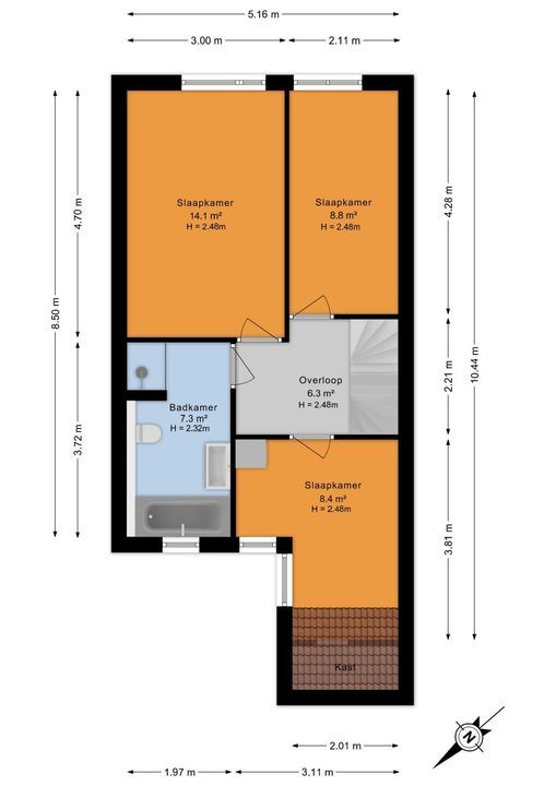 Pelikaanhof 85, Leidschendam floorplan-4