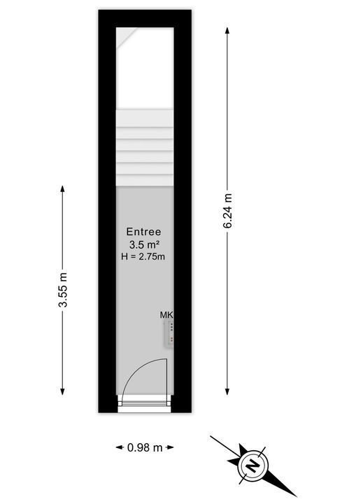 Jacob Catsstraat 25, Voorburg floorplan-0