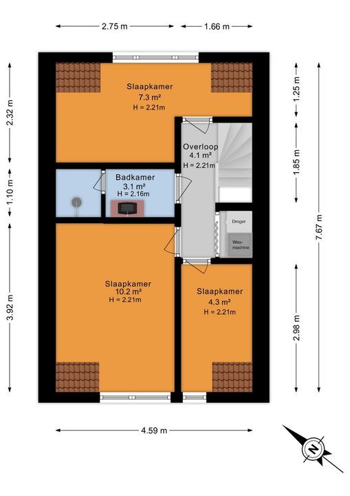 Broekweg 83, Leidschendam floorplan-2